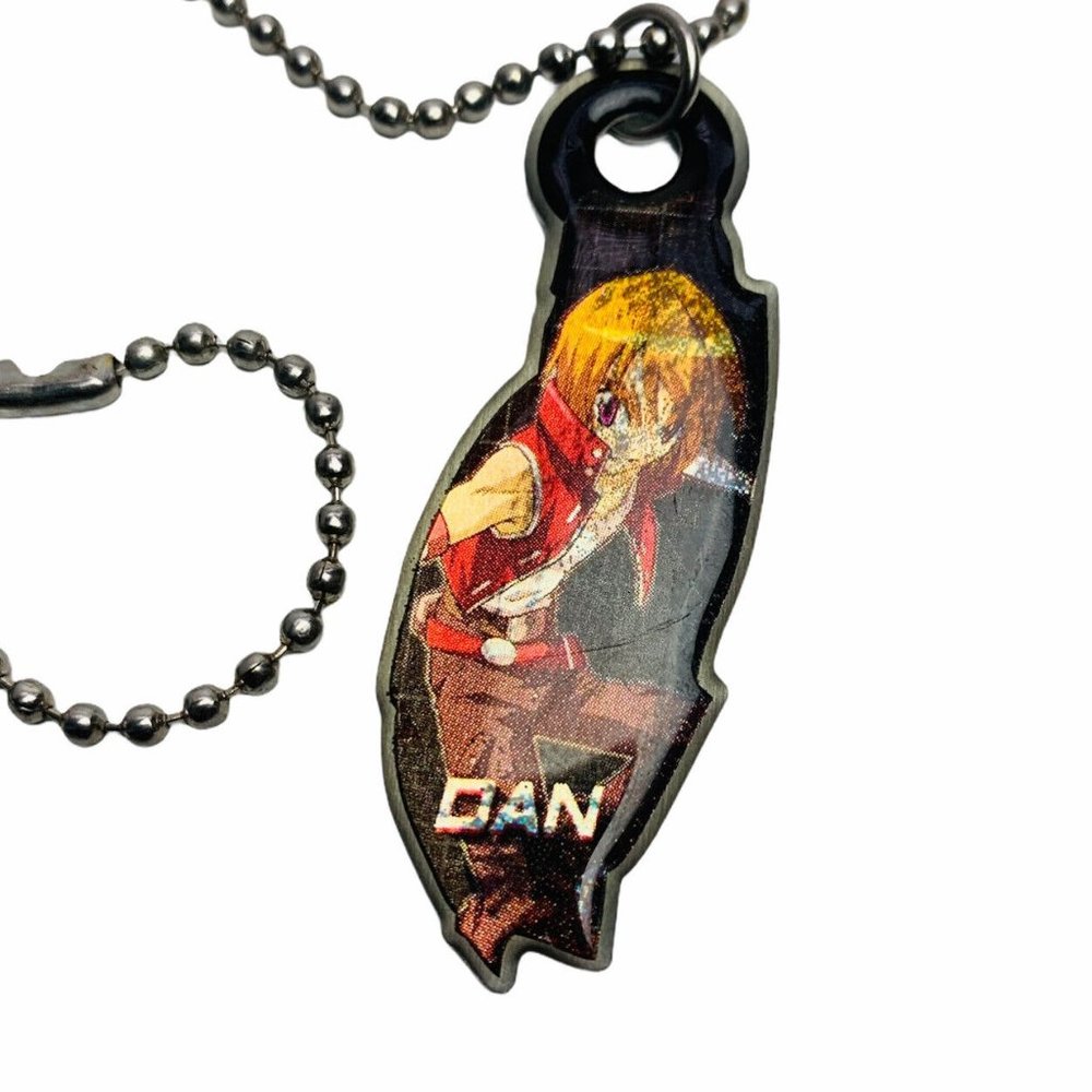Beyblade Metal Fusion Kumasuke Dog Tag Necklace Dan Unisex Skate Park Chain